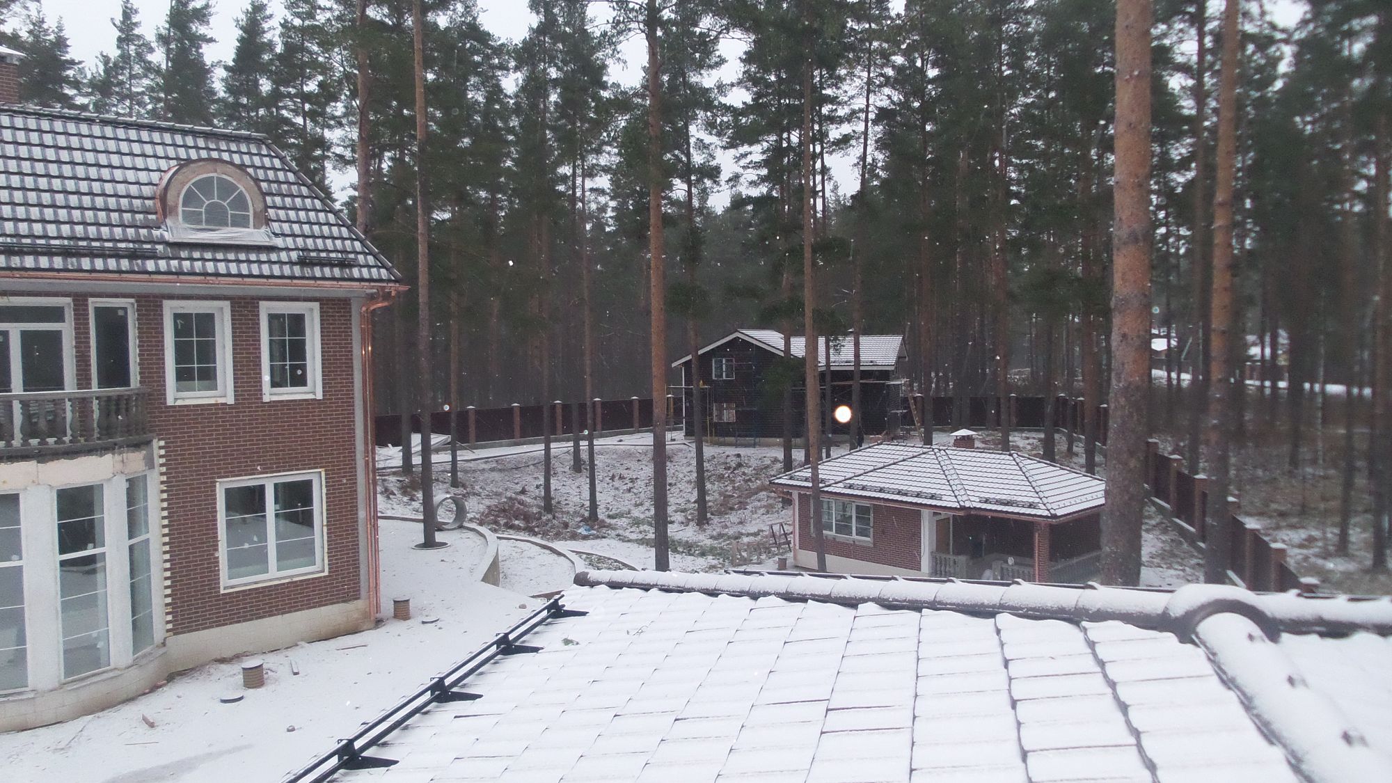 Фото дизайн экстерьера, Вилла/усадьба площадью 1700 кв.м. в стиле Классицизм. Усадьба в Сосново, проект Усадьба в Сосново, Автор проекта: Дизайнеры Юлия Чистякова