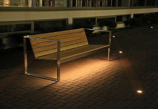Уличная мебель с подсветкой